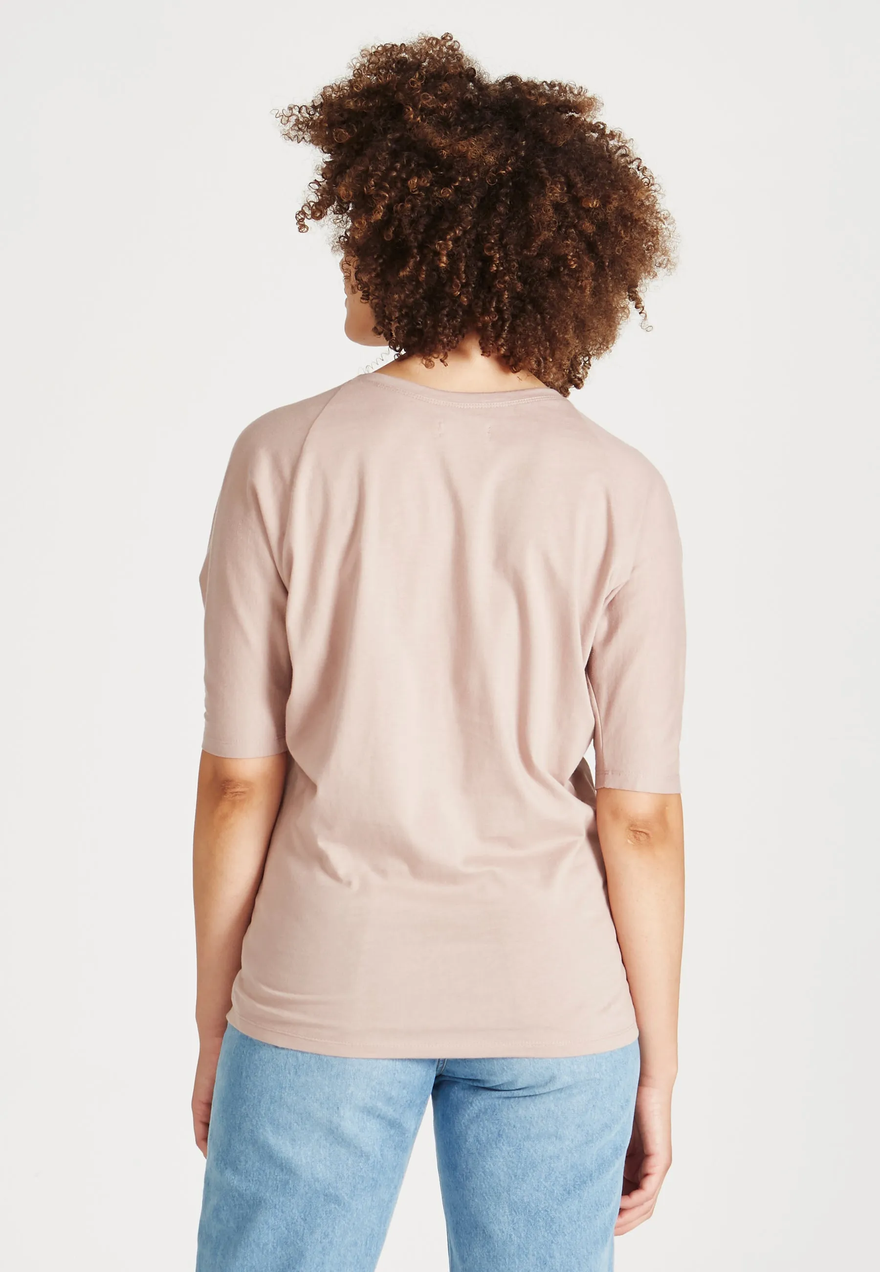 ALICE organic cotton t-shirt - Muddy Pink Givn Berlin