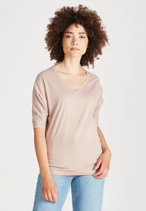ALICE organic cotton t-shirt - Muddy Pink Givn Berlin