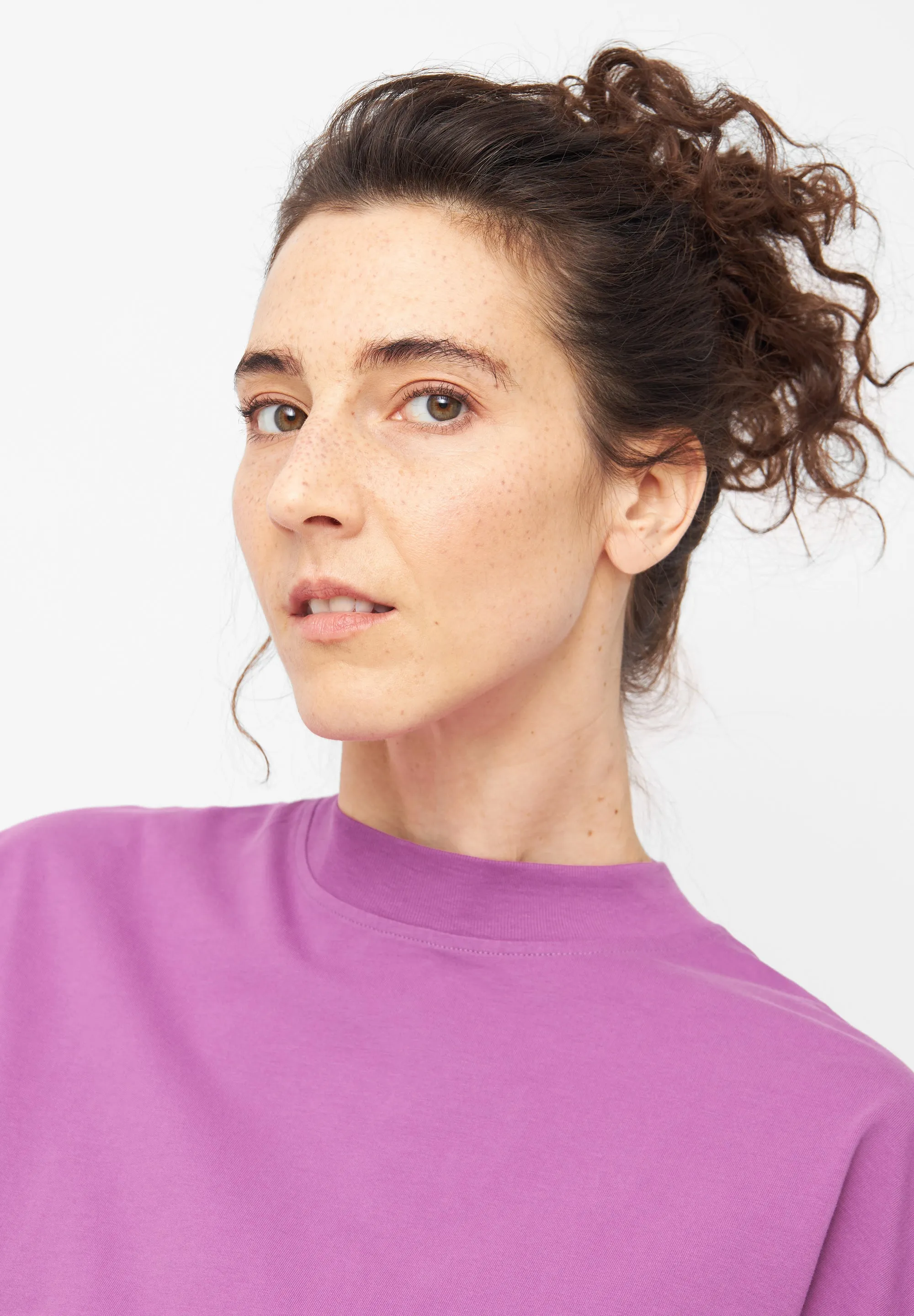 AMALIA organic cotton t-shirt - Soft Violet Givn Berlin
