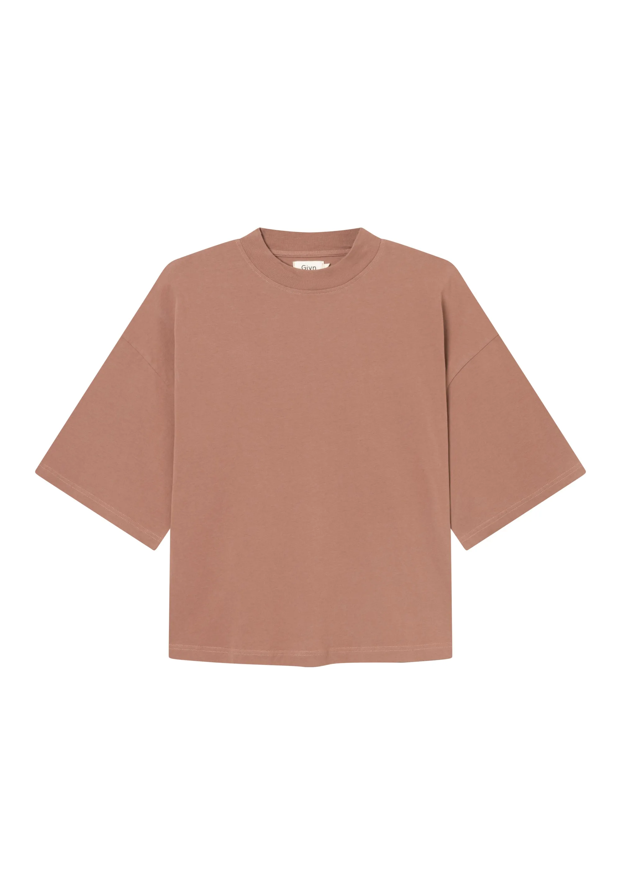 AMALIA organic cotton t-shirt - Truffle Beige Givn Berlin