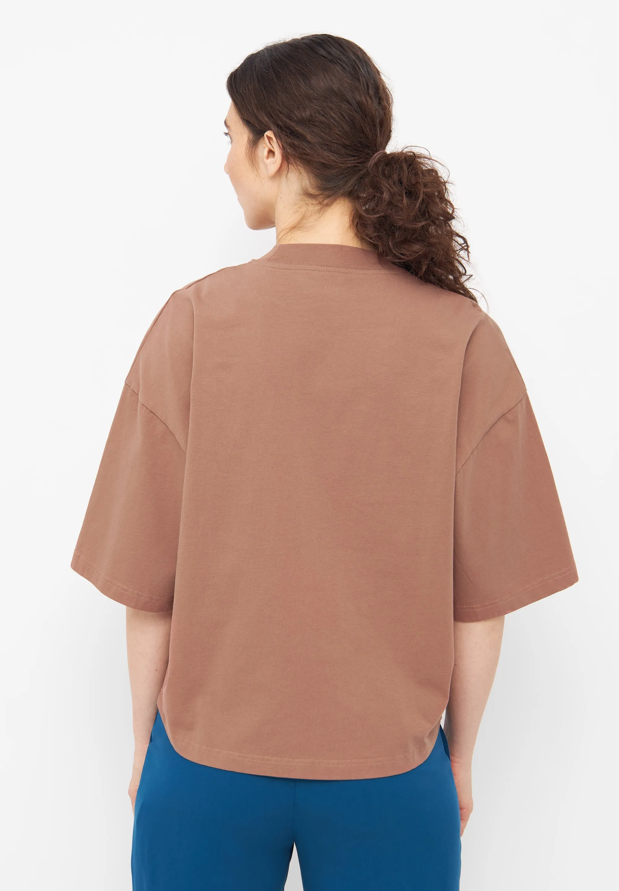 AMALIA organic cotton t-shirt - Truffle Beige Givn Berlin