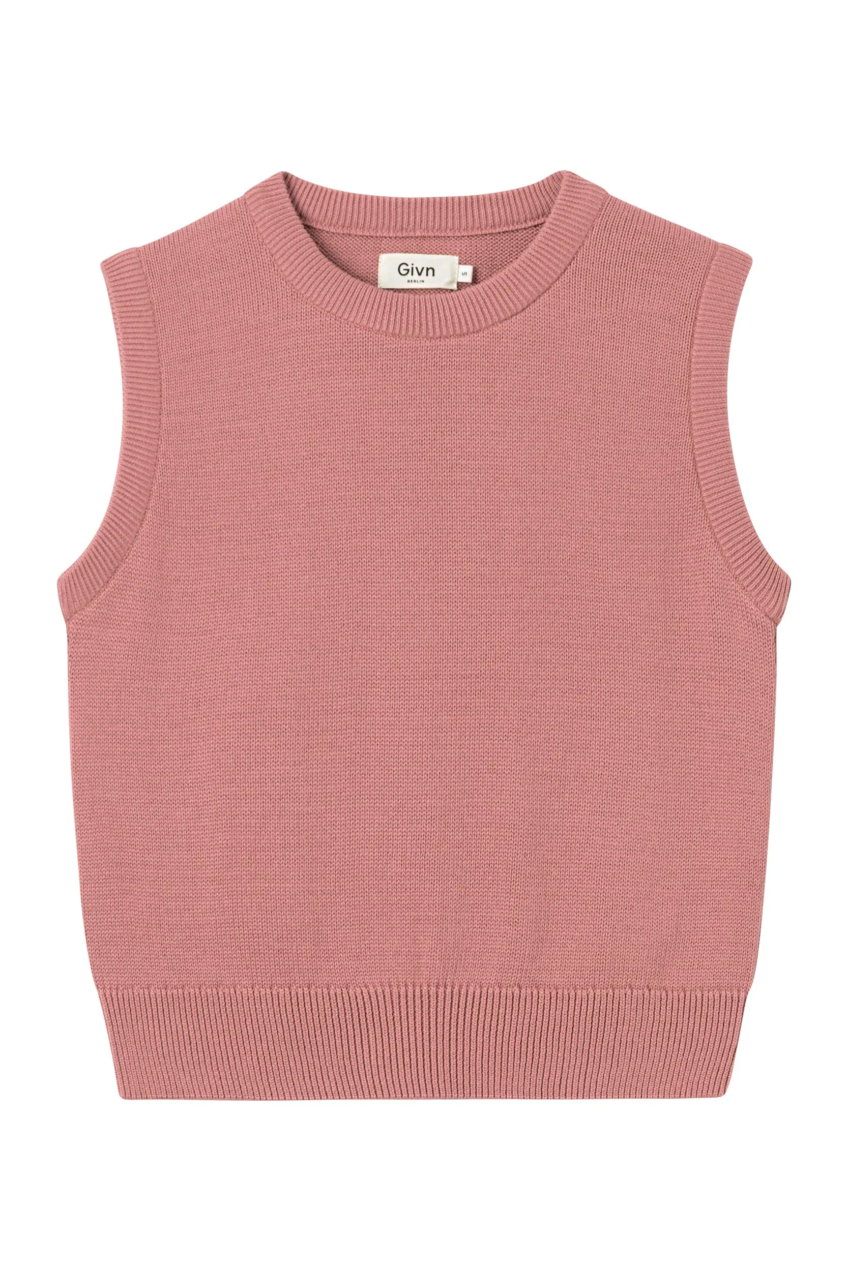 AMBER organic cotton slipover - Dark Rose Givn Berlin
