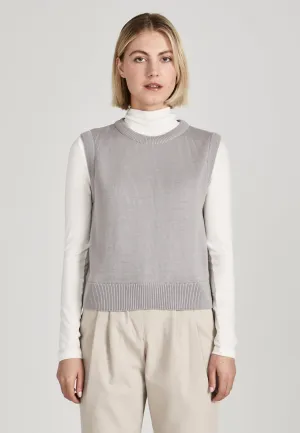AMBER organic cotton slipover - Light Grey Givn Berlin