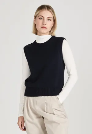 AMBER organic cotton slipover - Midnight Blue Givn Berlin