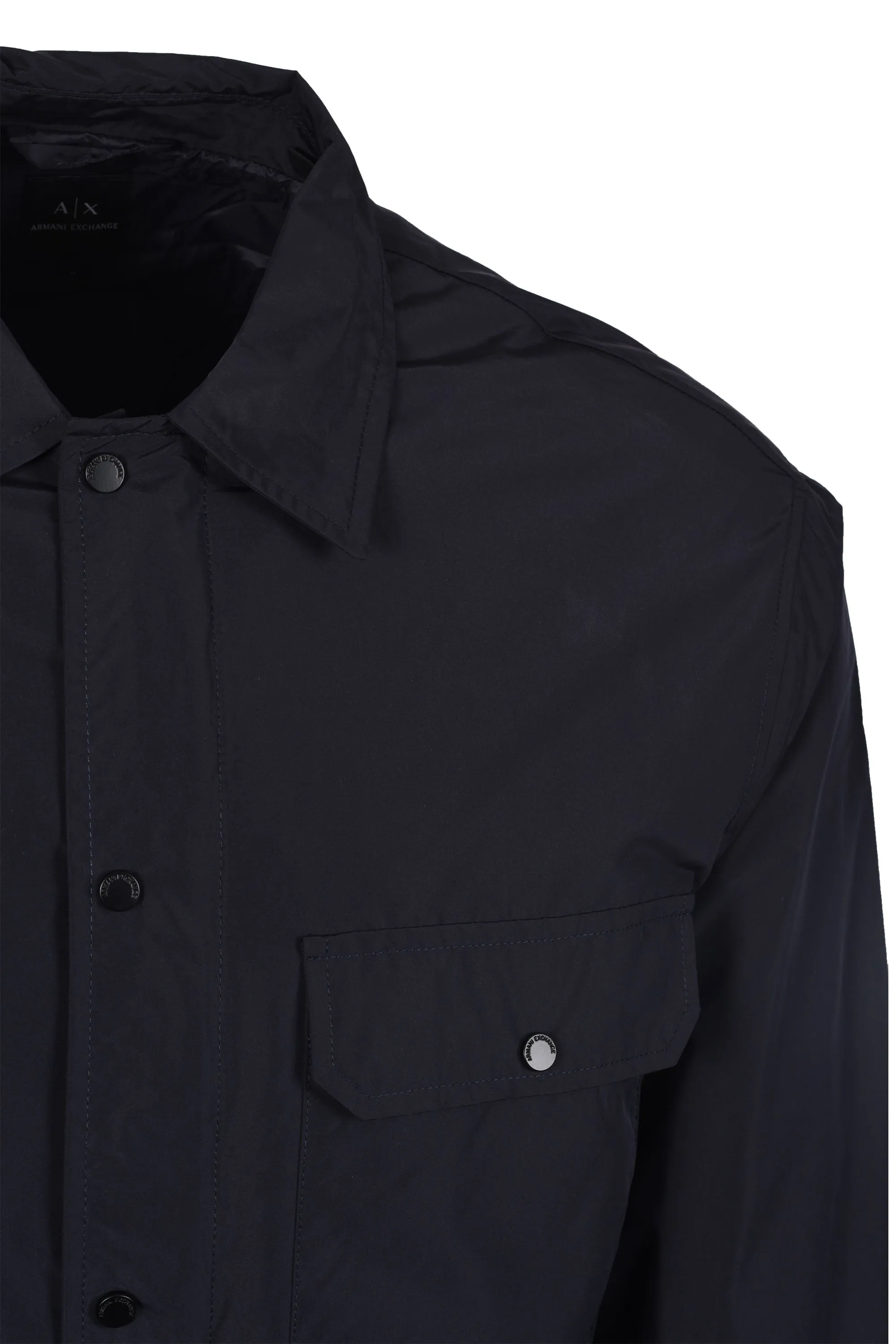 Armani Exchange Overshirt Deep Navy