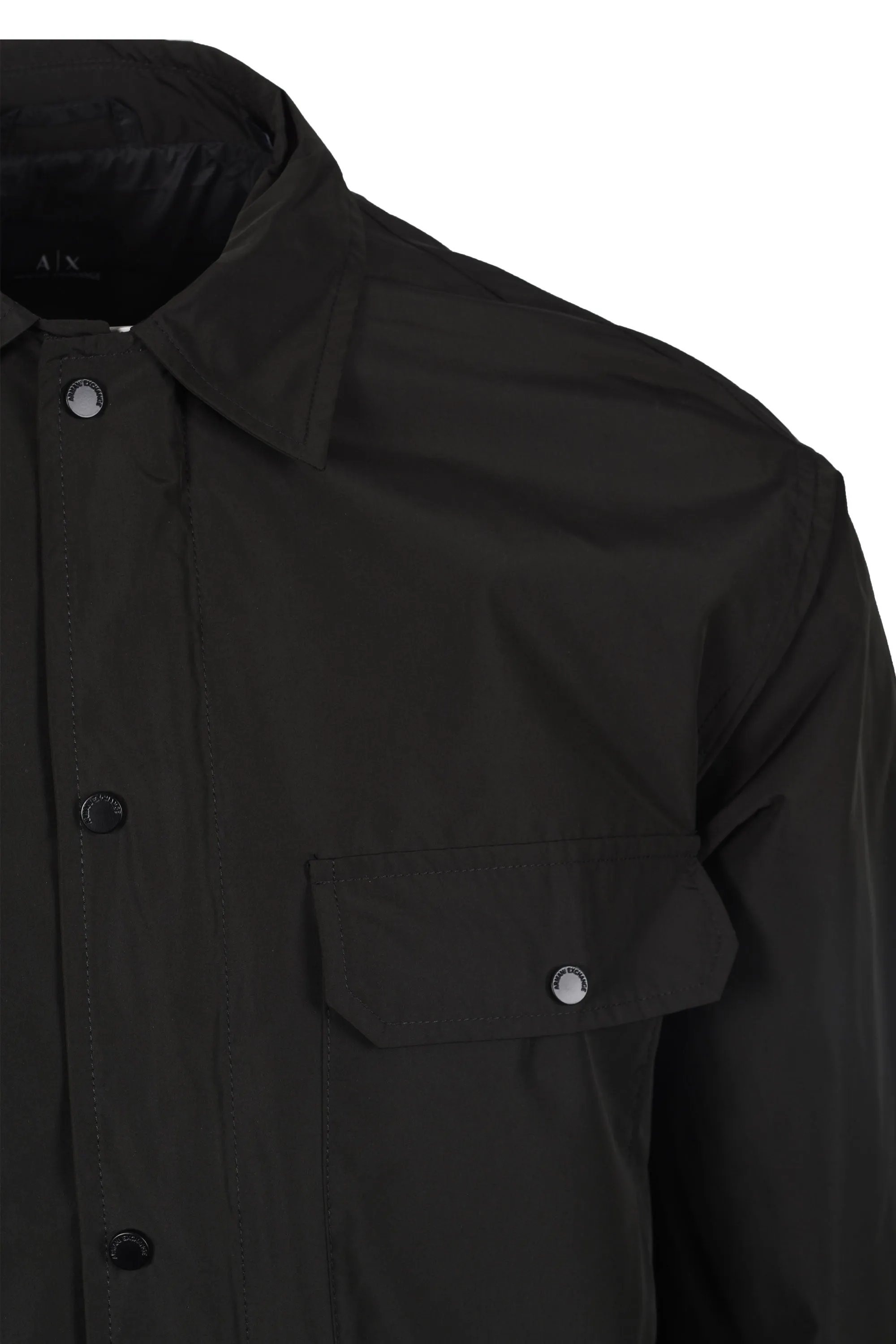 Armani Exchange Overshirt Jet Set Green