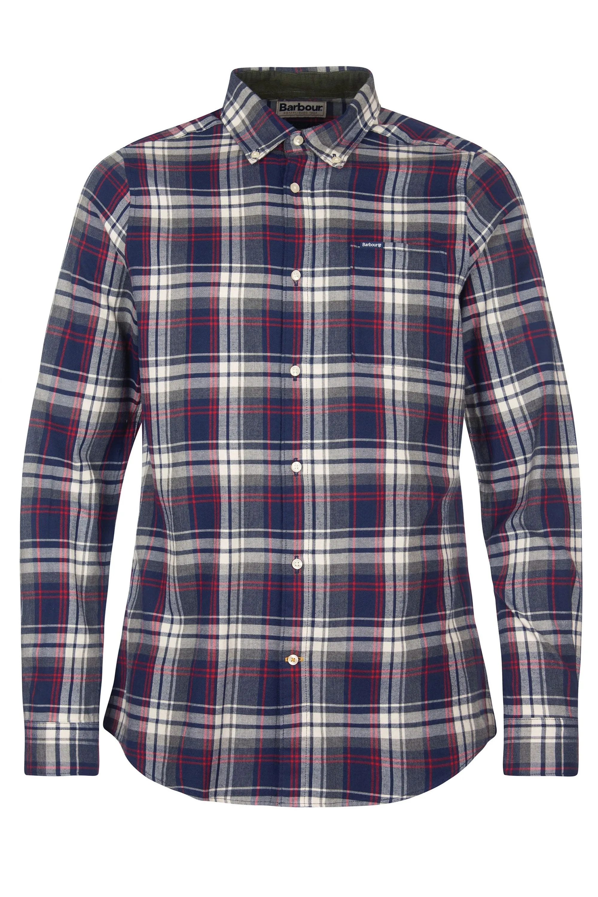 Barbour Crossfell Shirt Navy