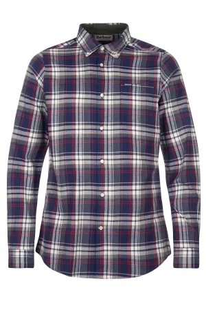 Barbour Crossfell Shirt Navy