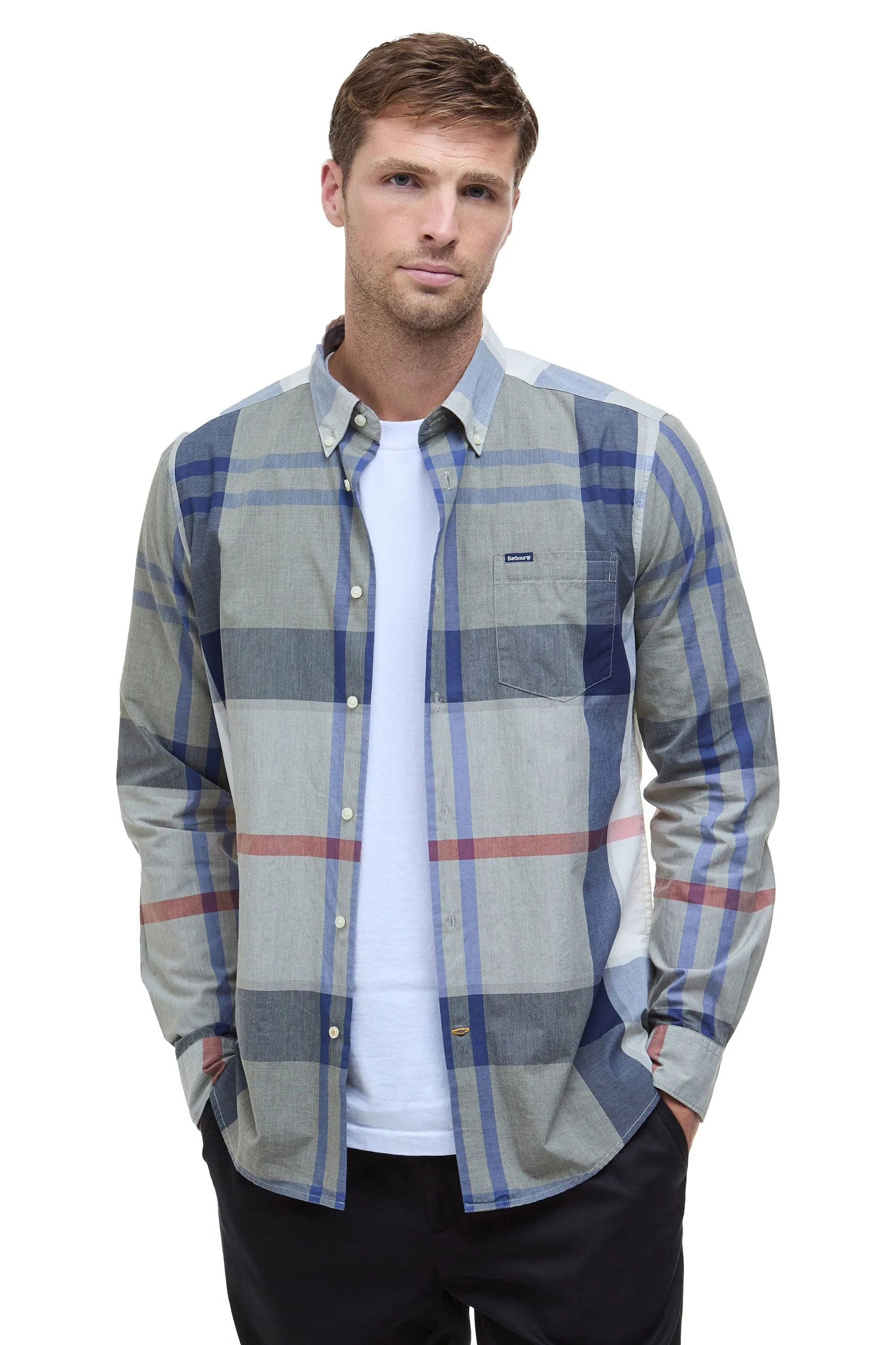 Barbour Harris Shirt Bleached Tartan