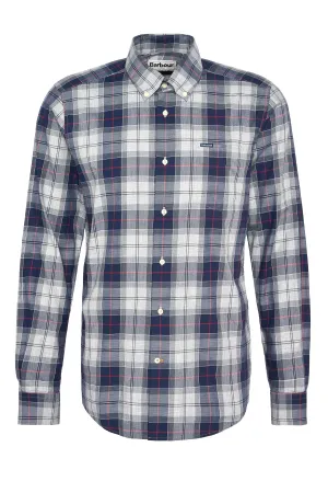 Barbour Wetheram Shirt Blue Granite
