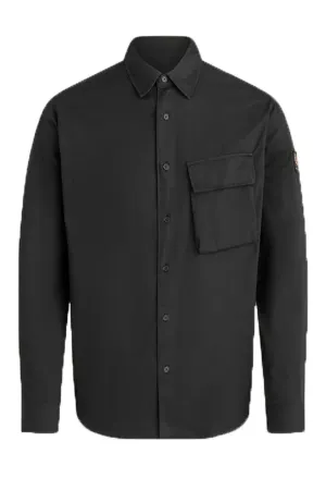Belstaff Scale Long Sleeved Shirt Black