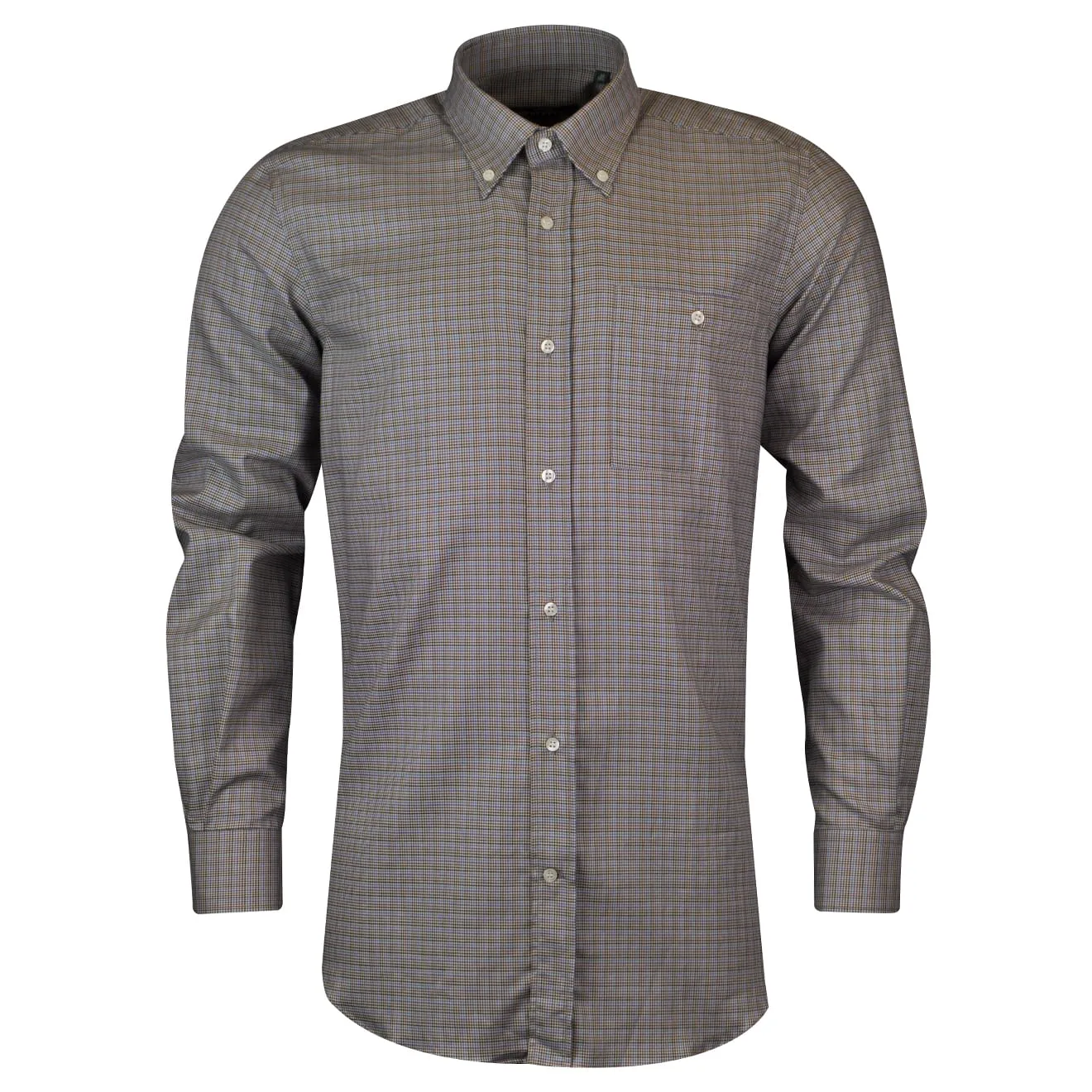 Beretta Classic Shirt Blue Stripe / Brown