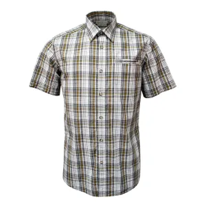 Beretta SS Trail Shirt White / Black / Brown Check