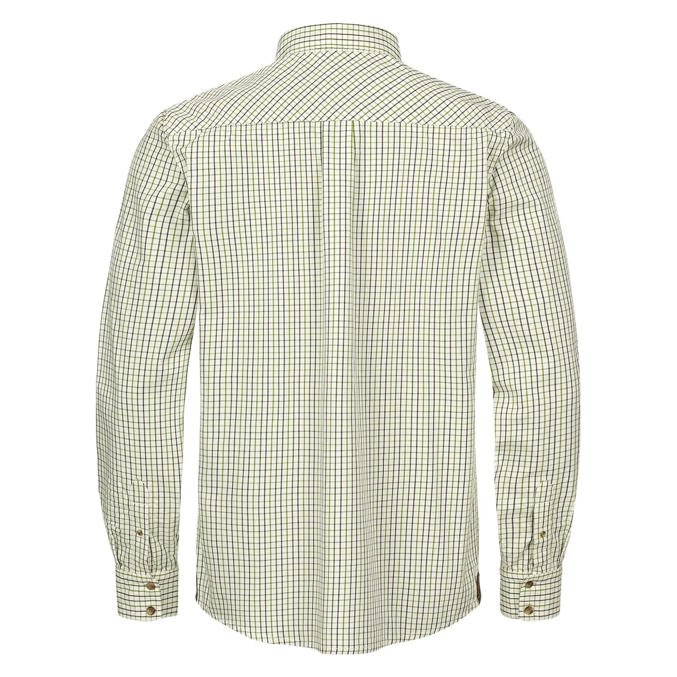 Blaser Tristan L/S Check Shirt Olive / Beige