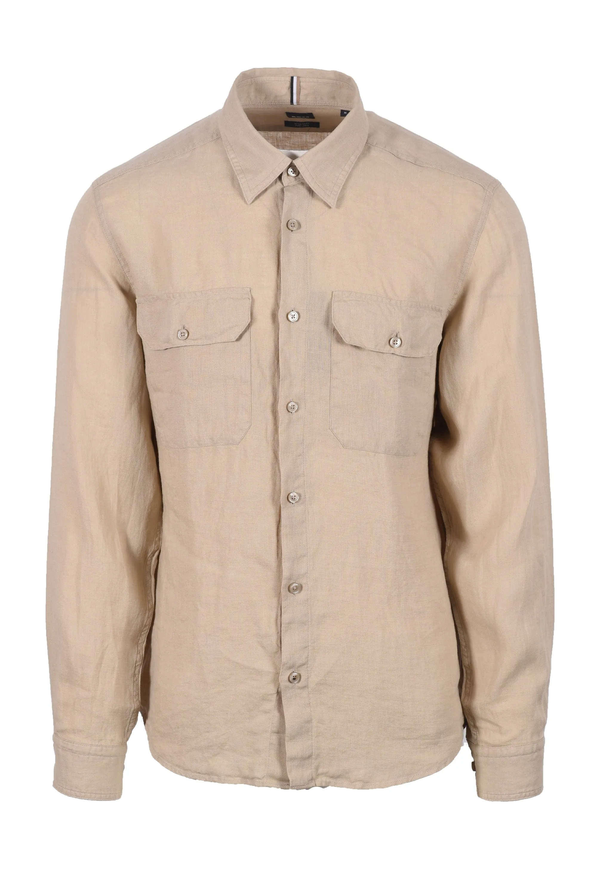 Boss Black H-Liam-Kenb-2P-C-244 Long sleeved Shirt Light Beige