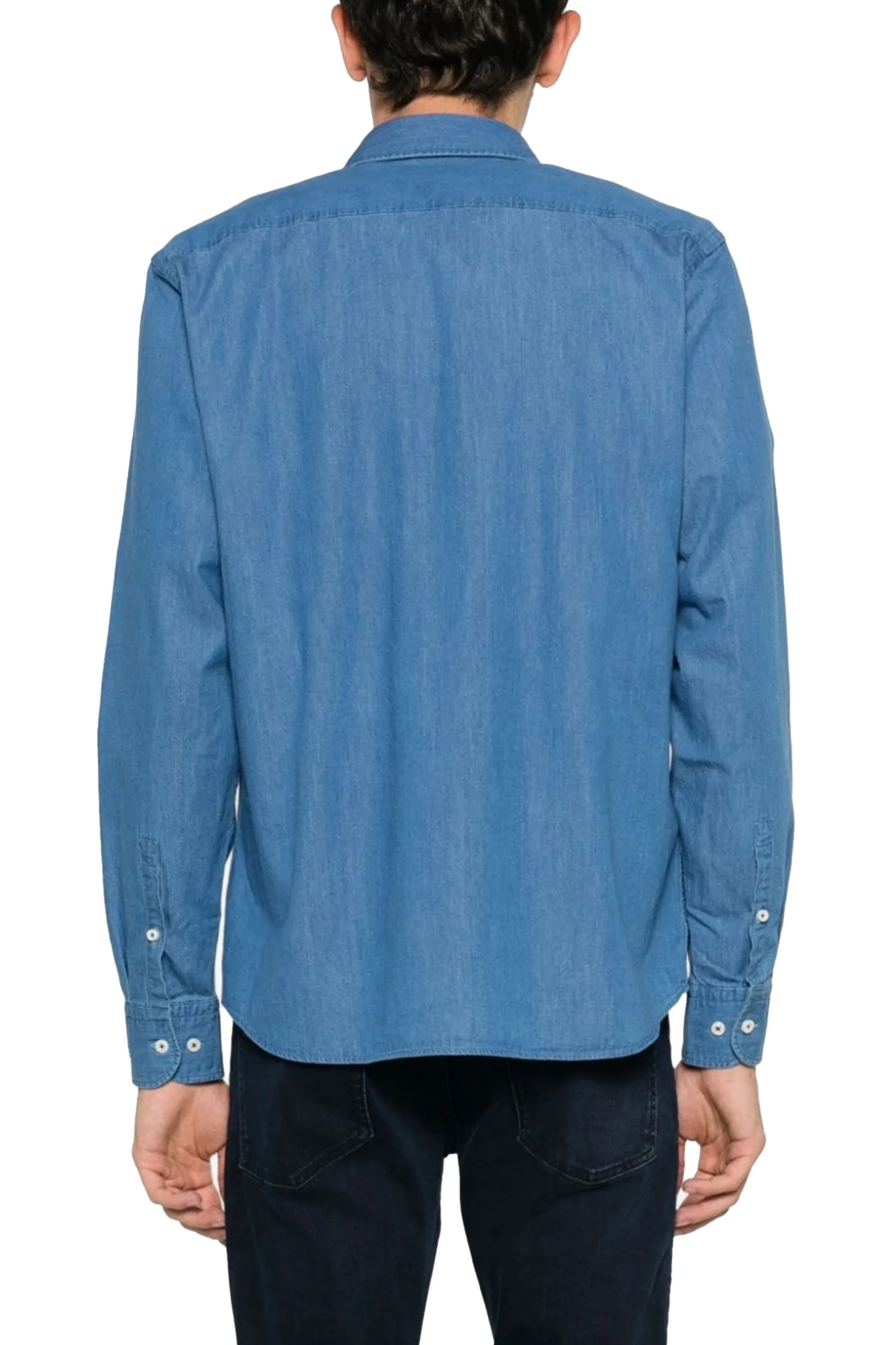 Boss C-hal-bd-e-c1-243 Shirt Open Blue