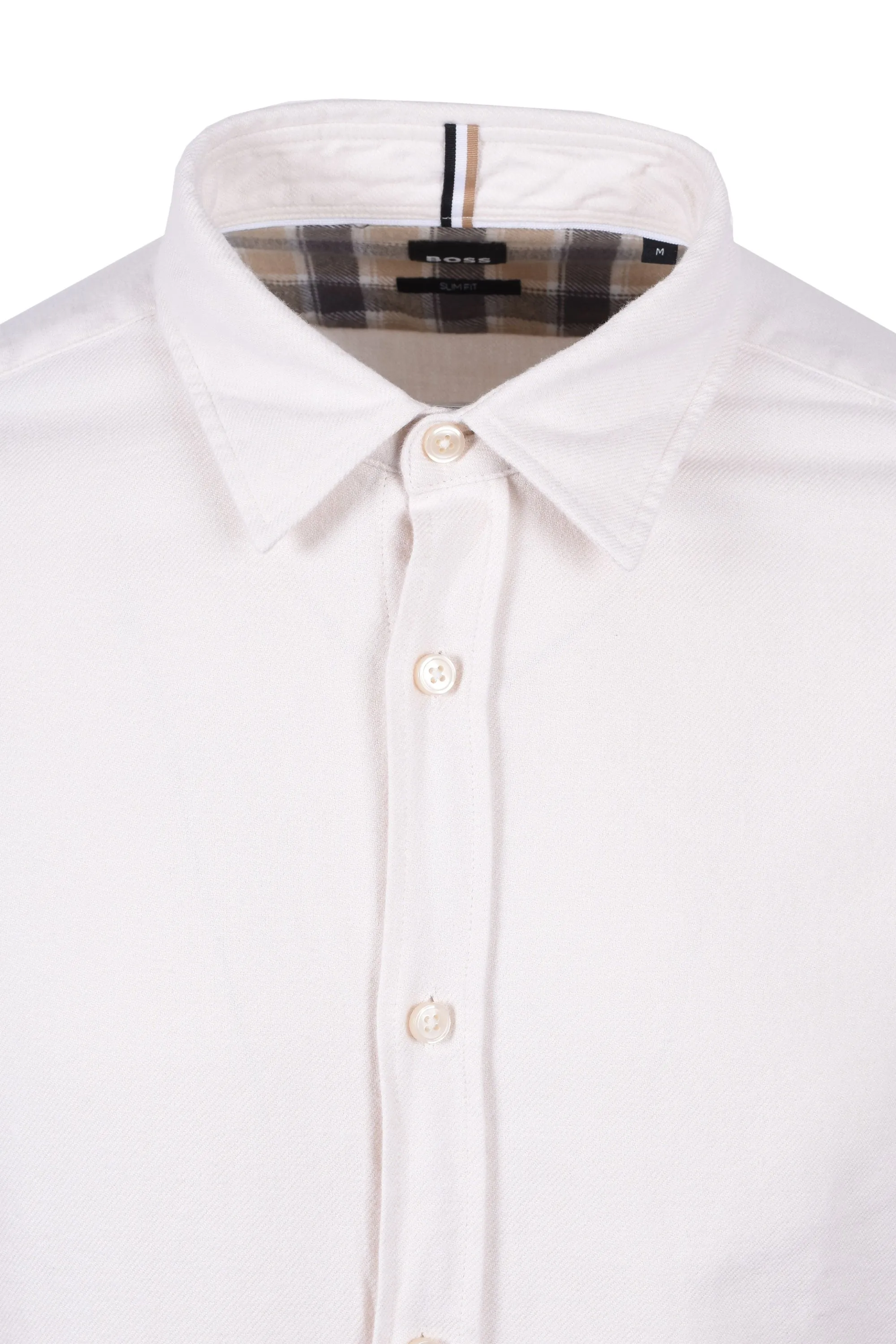 Boss C-roan-kent-c4-244 Shirt Open White