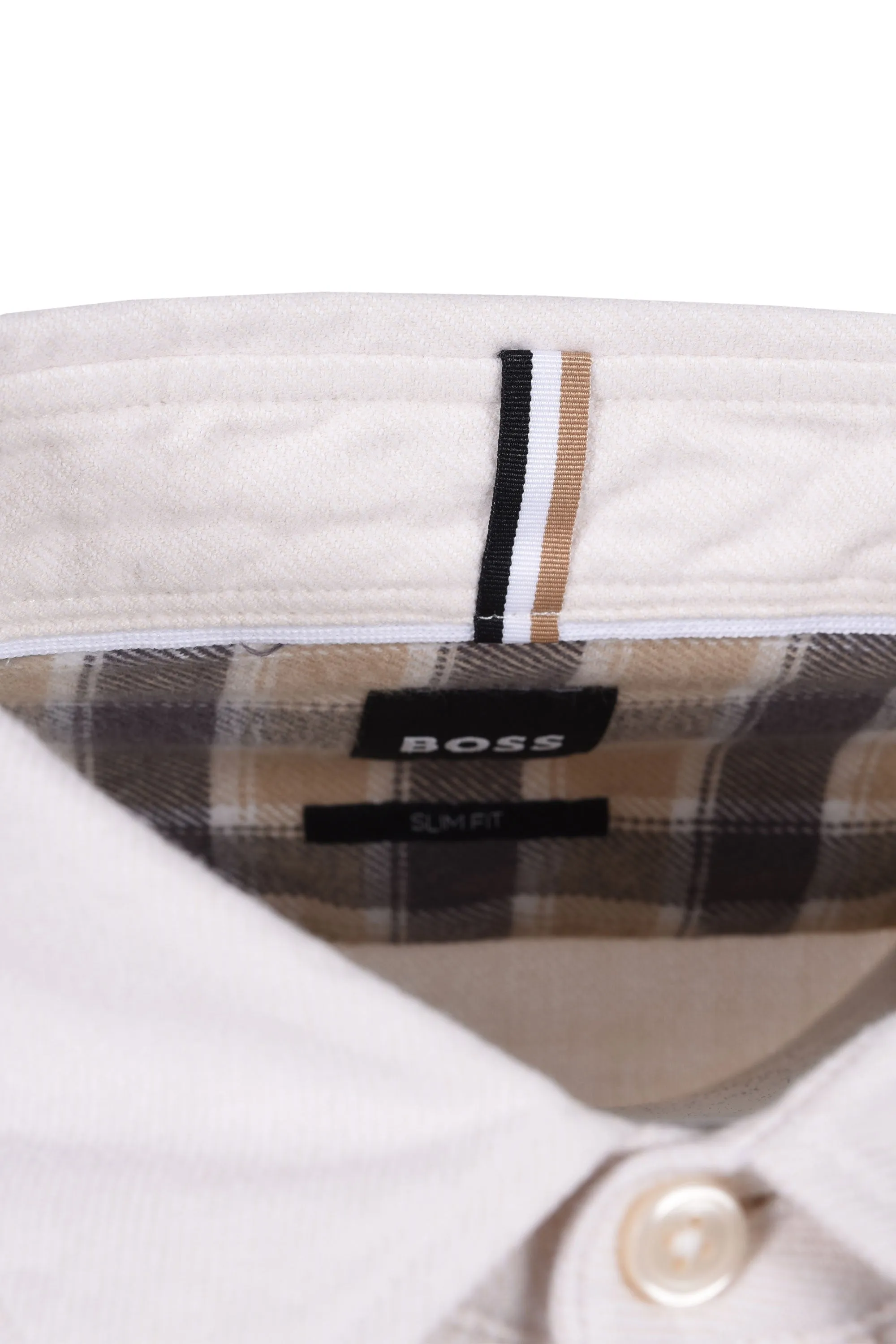 Boss C-roan-kent-c4-244 Shirt Open White