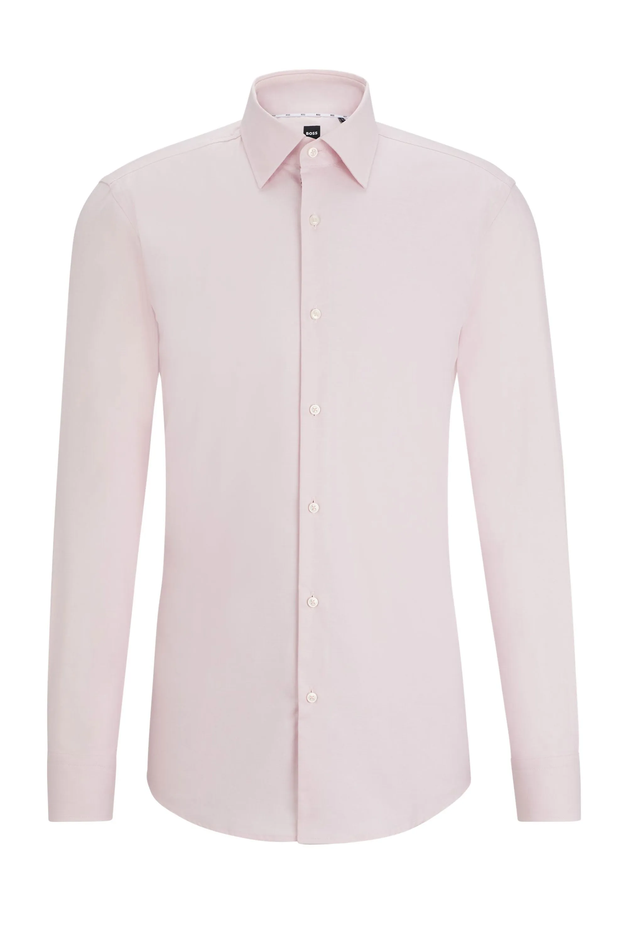 Boss H-hank-kent-c6-242 Long Sleeved Shirt Light Pastel Pink