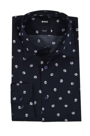 Boss H-joe-Kent-c1-214 Shirt Dark Blue