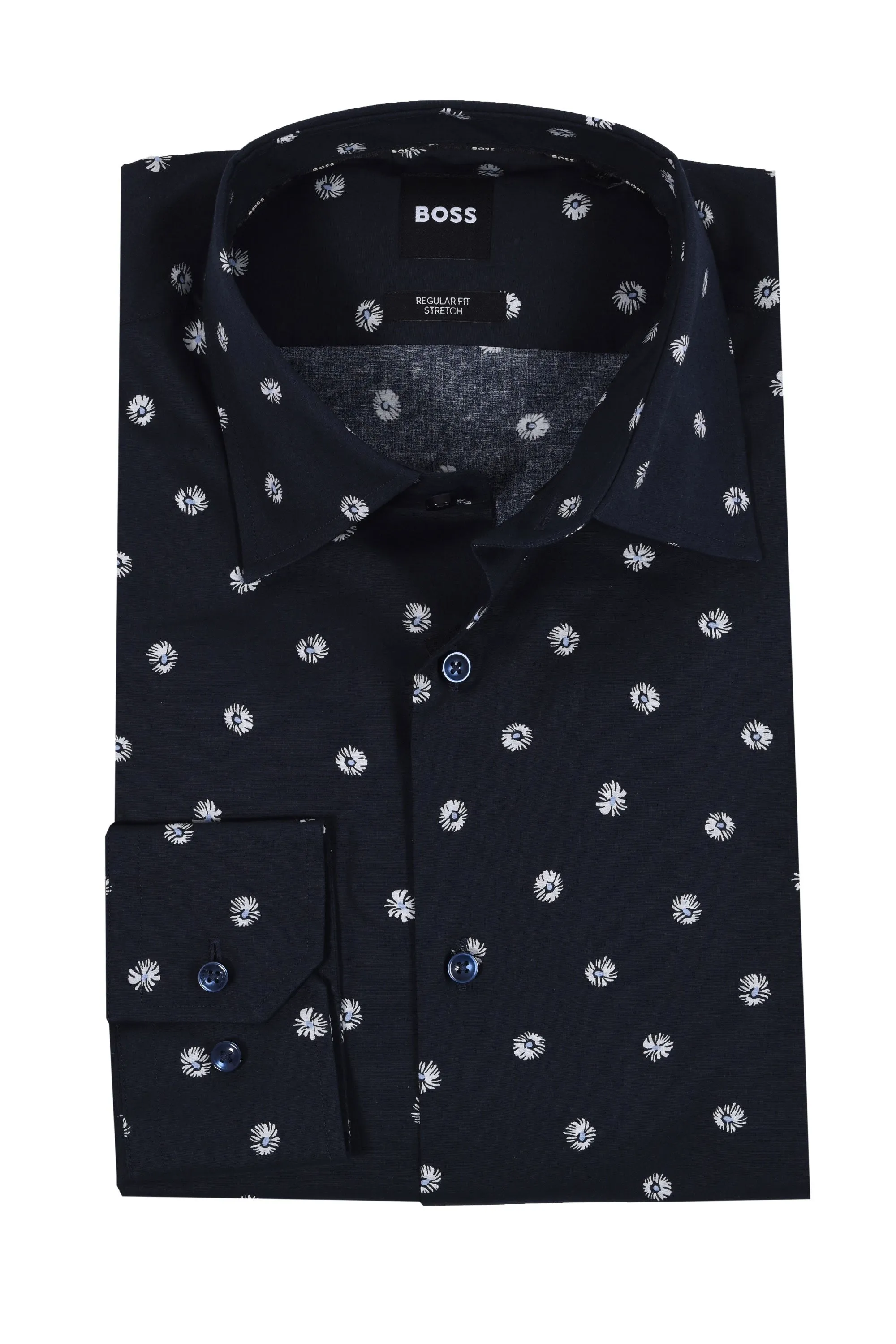 Boss H-joe-Kent-c1-214 Shirt Dark Blue