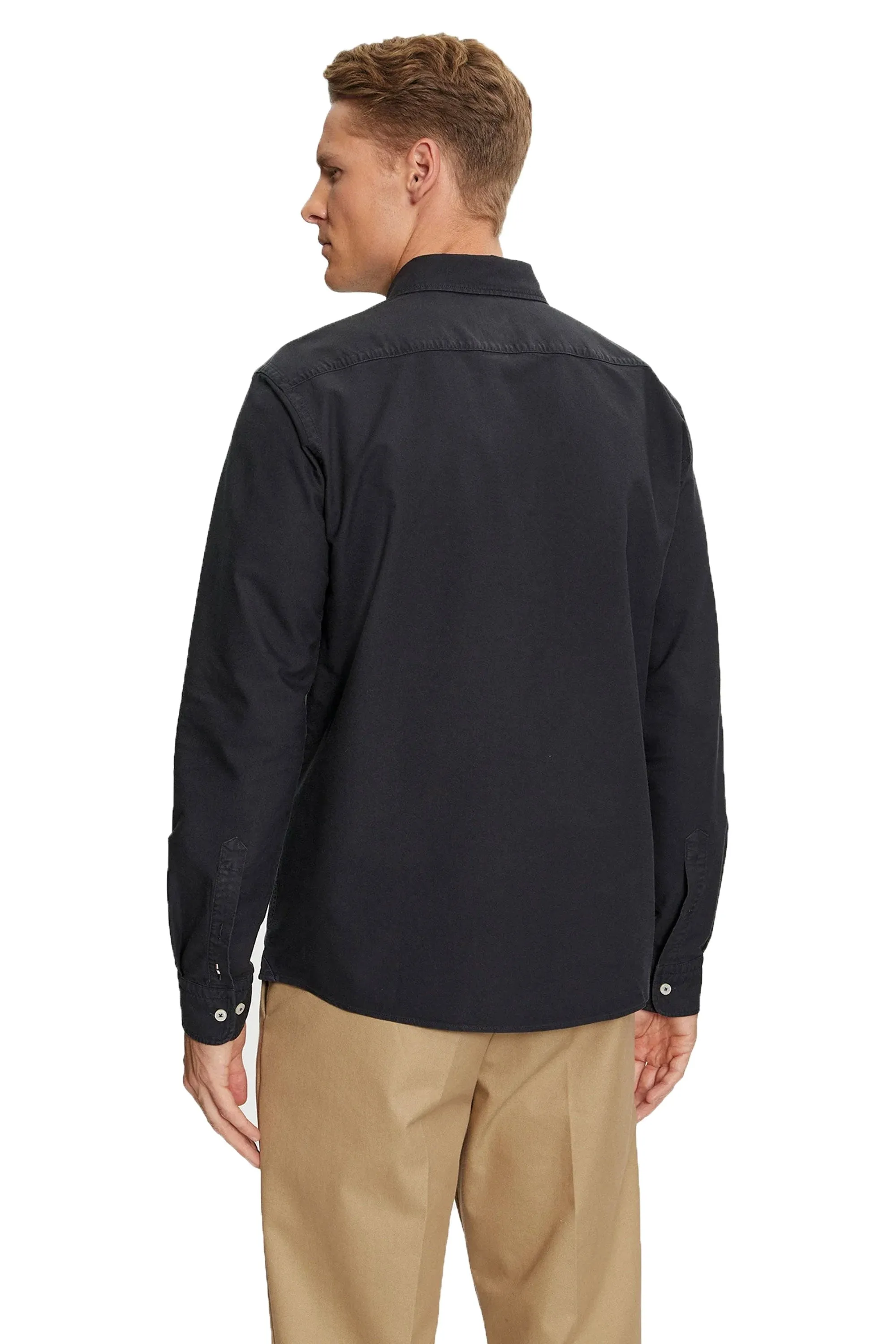 Boss H-roan-bd-e-c1-243 Casual Shirt Dark Blue