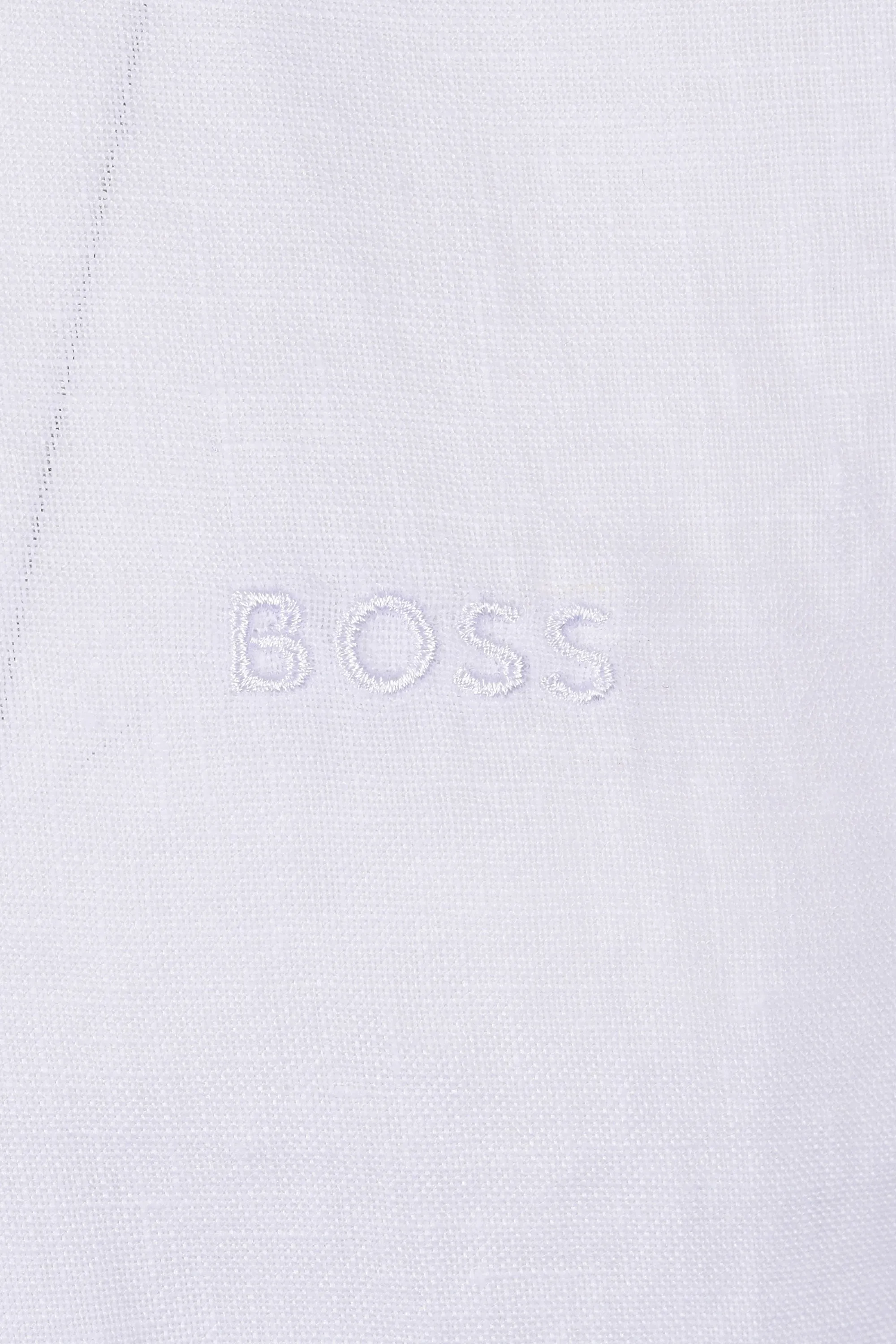 Boss H-roan-bd-e-c1-243 Linen Shirt White