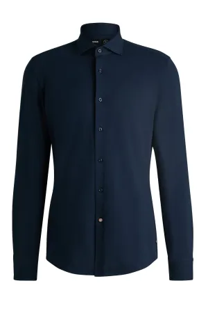 Boss P Hank Spread 243 Shirt Dark Blue