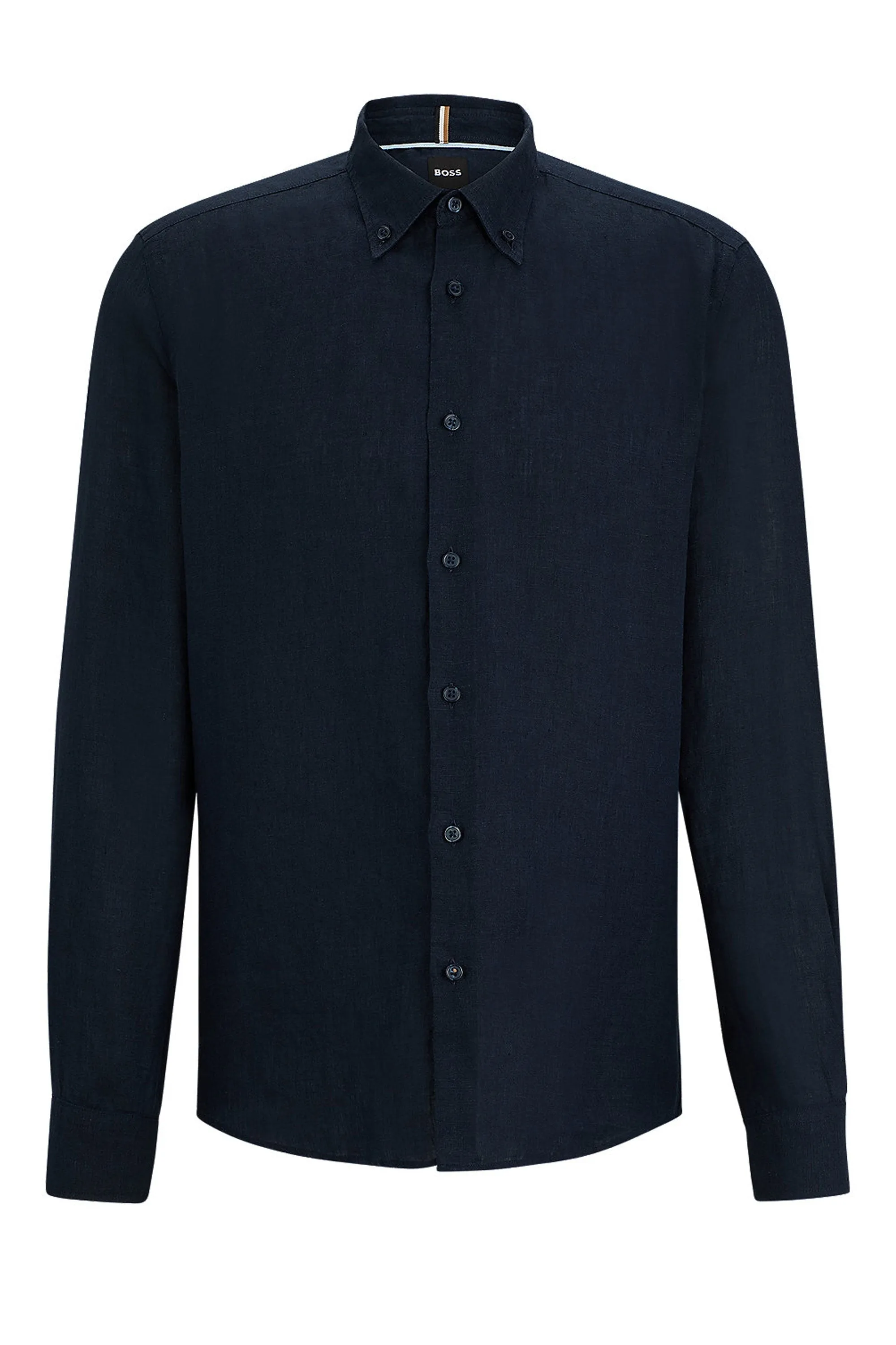 Boss S-liam-s-bd-c1-242 Long Sleeved Shirt Dark Blue