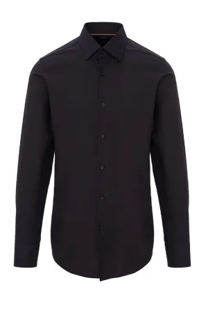 Boss Slim Fit Shirt Dark Blue
