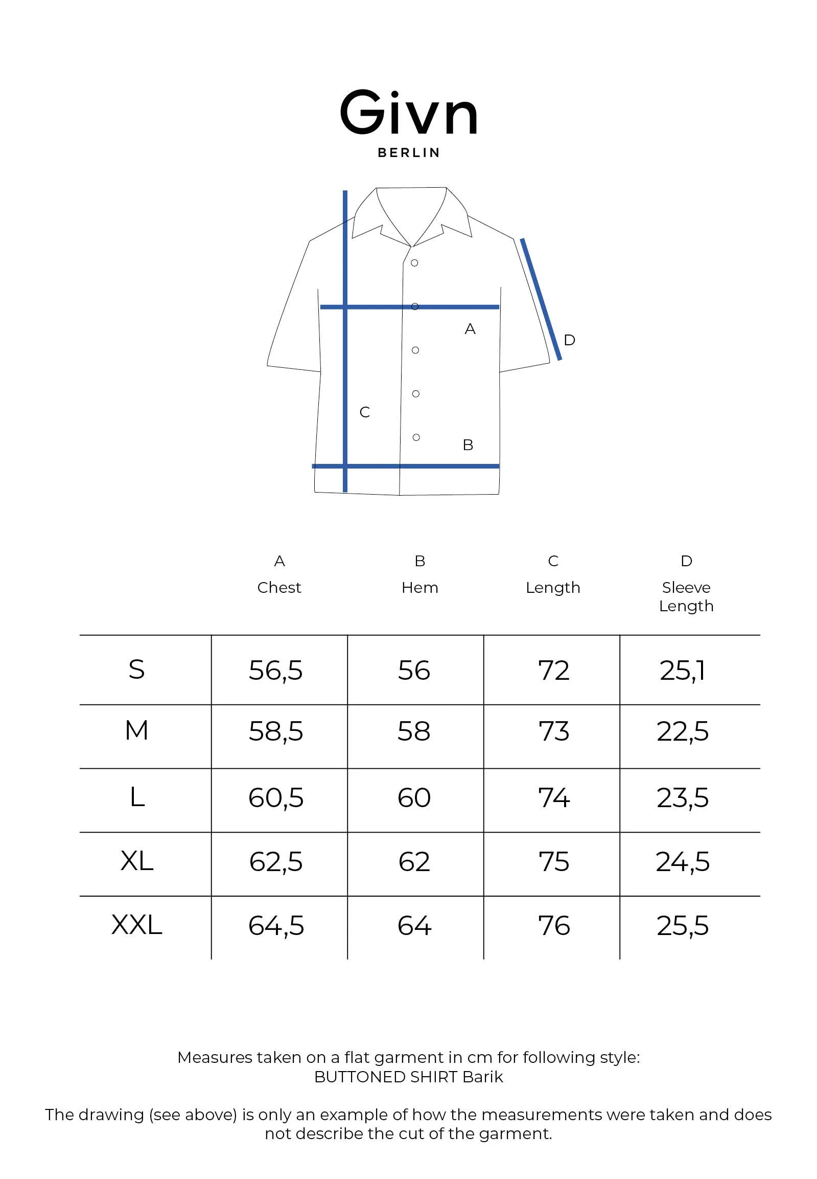 Bowling-Shirt GBBARIK out of Seersucker organic cotton Givn Berlin