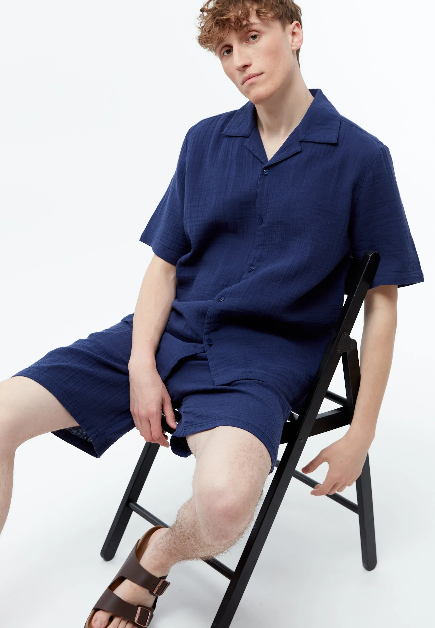 Bowling-Shirt GBLUCA out of organic cotton Givn Berlin