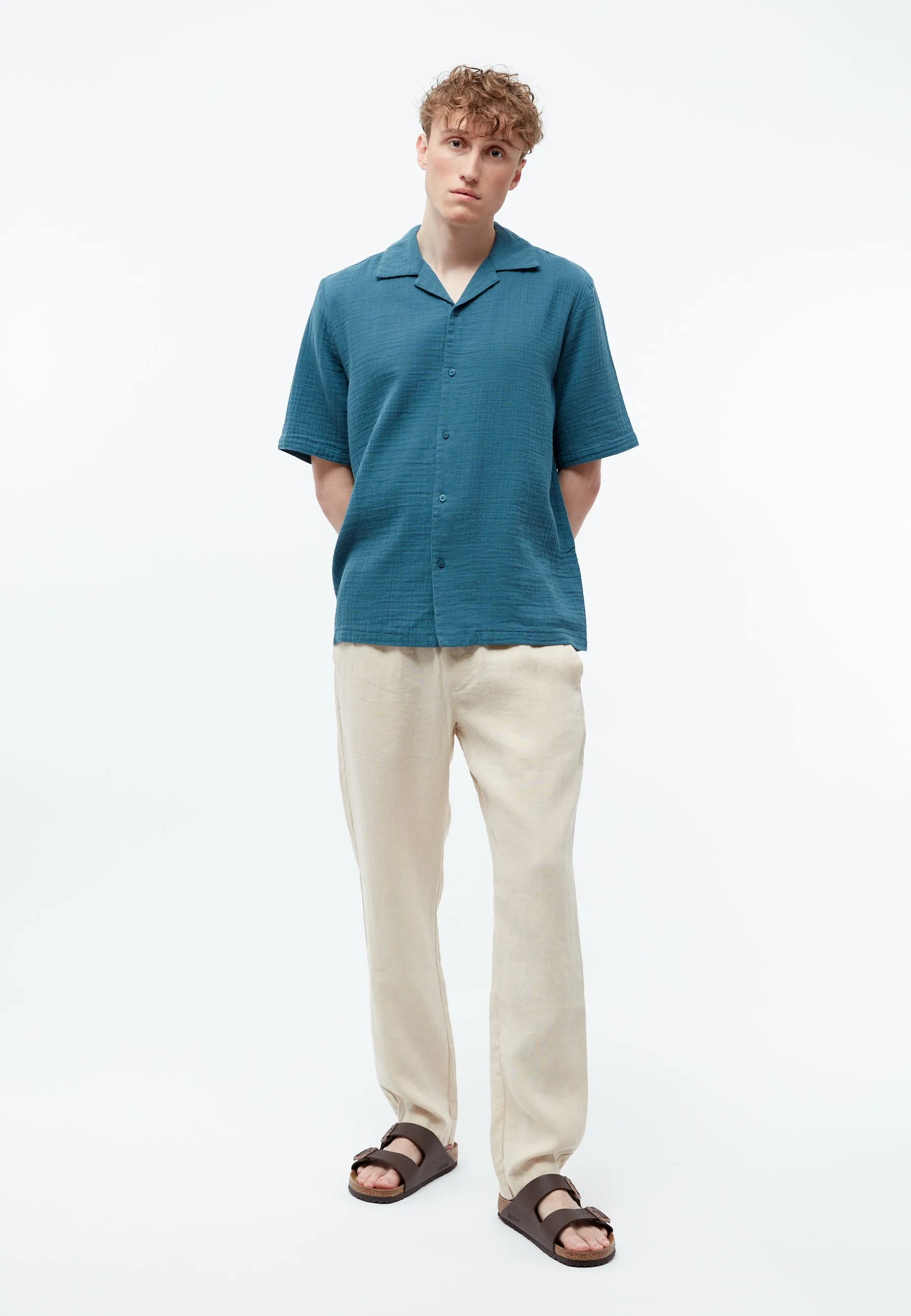 Bowling-Shirt GBLUCA out of organic cotton Givn Berlin