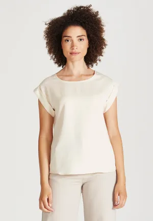 CAPRI Blouse Shirt Made From TENCEL™ Lyocell - Off White (Tencel) Givn Berlin