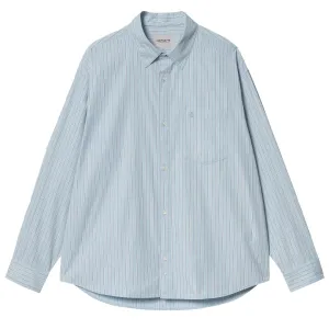 Carhartt WIP L/S Notus Shirt Bova Stripe / Bluebird