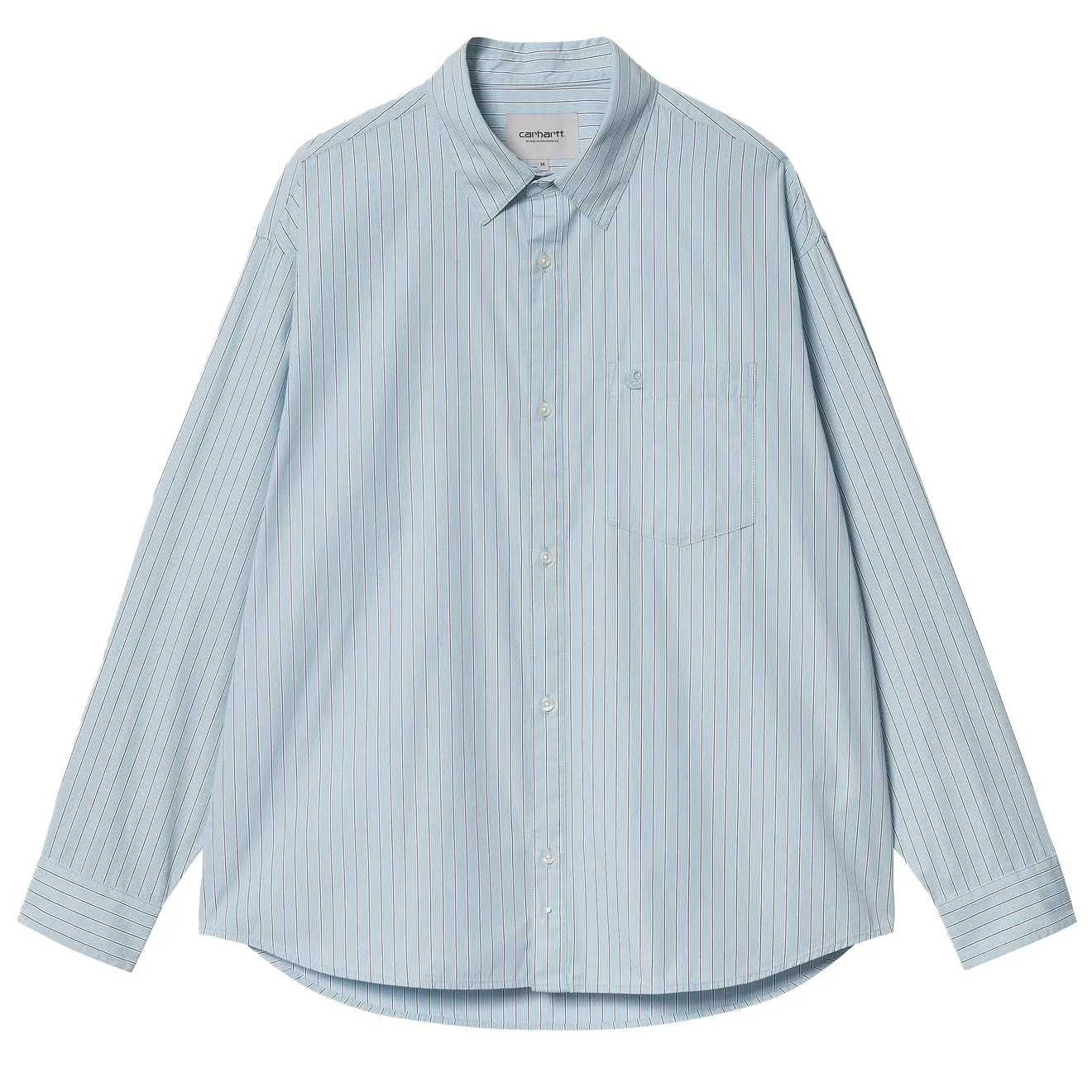 Carhartt WIP L/S Notus Shirt Bova Stripe / Bluebird
