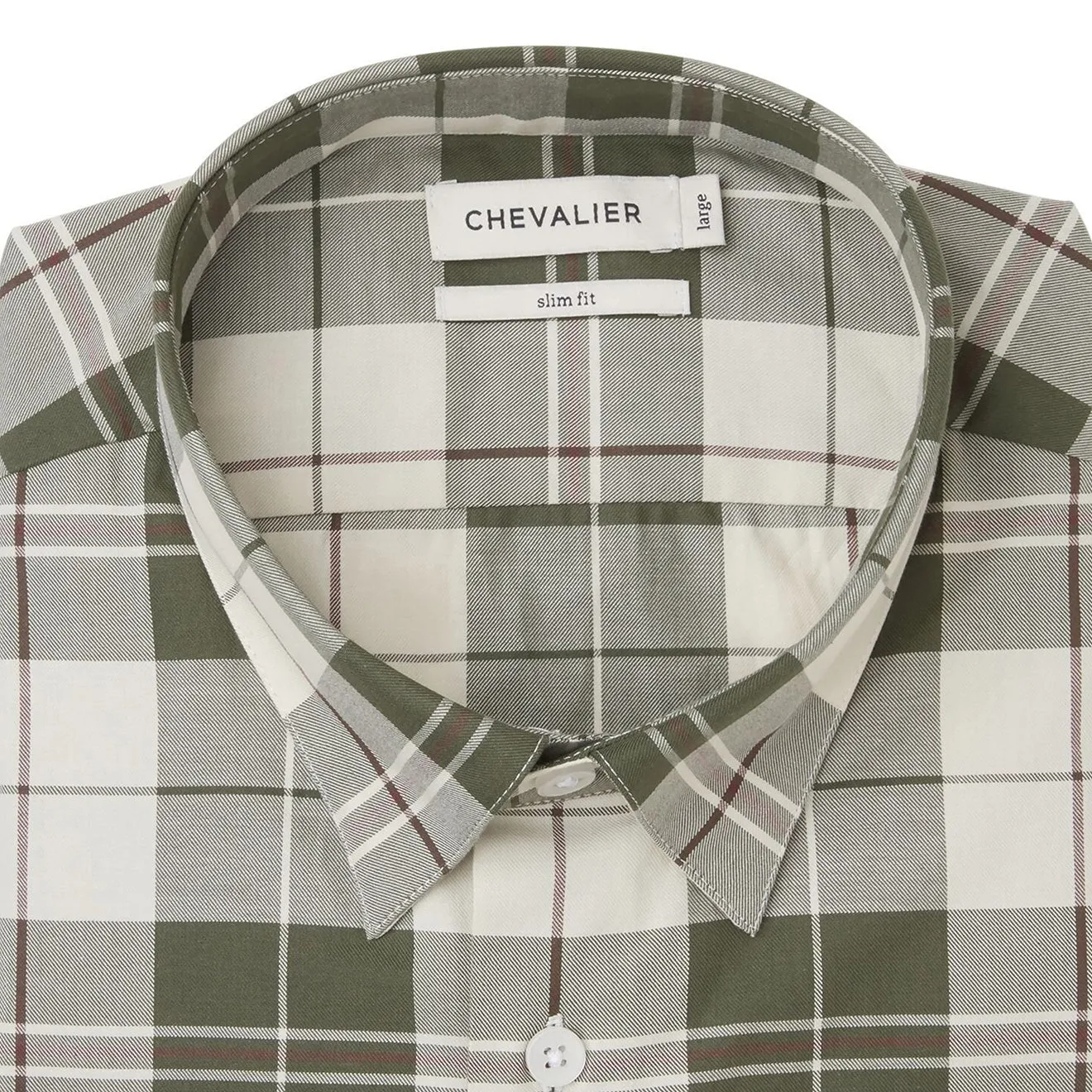 Chevalier Hinwick Shirt Deep Green Checked