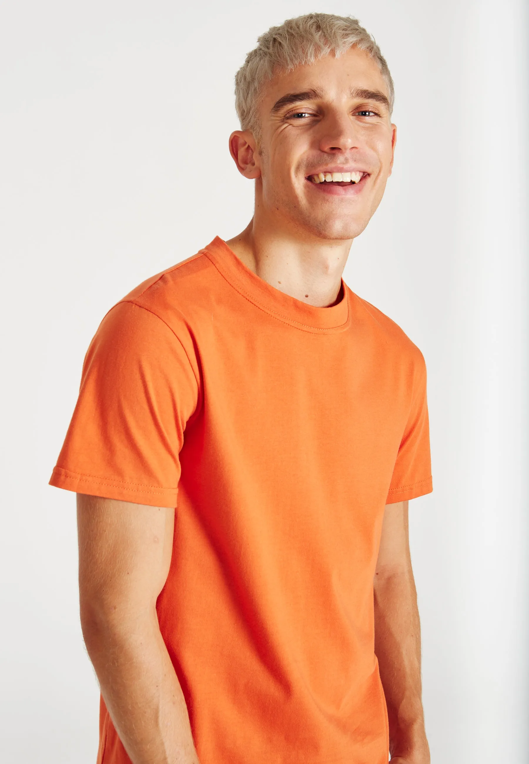 COLBY organic cotton t-shirt - Koi Orange Givn Berlin