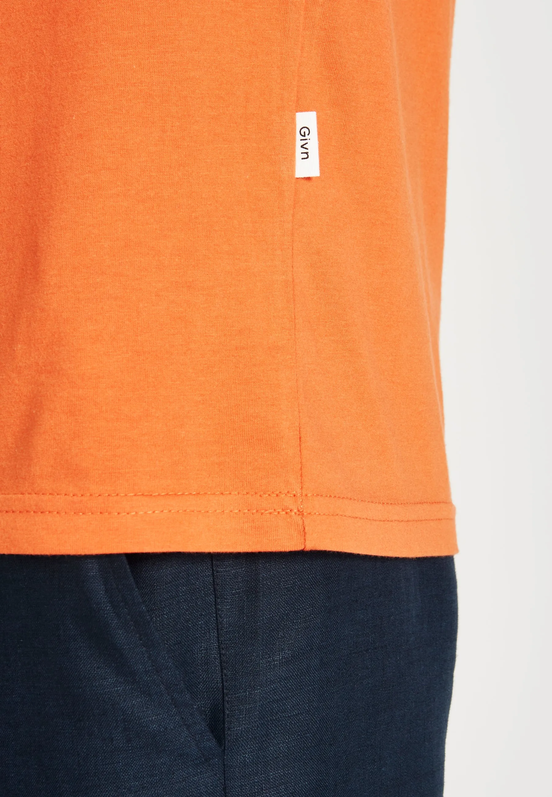 COLBY organic cotton t-shirt - Koi Orange Givn Berlin