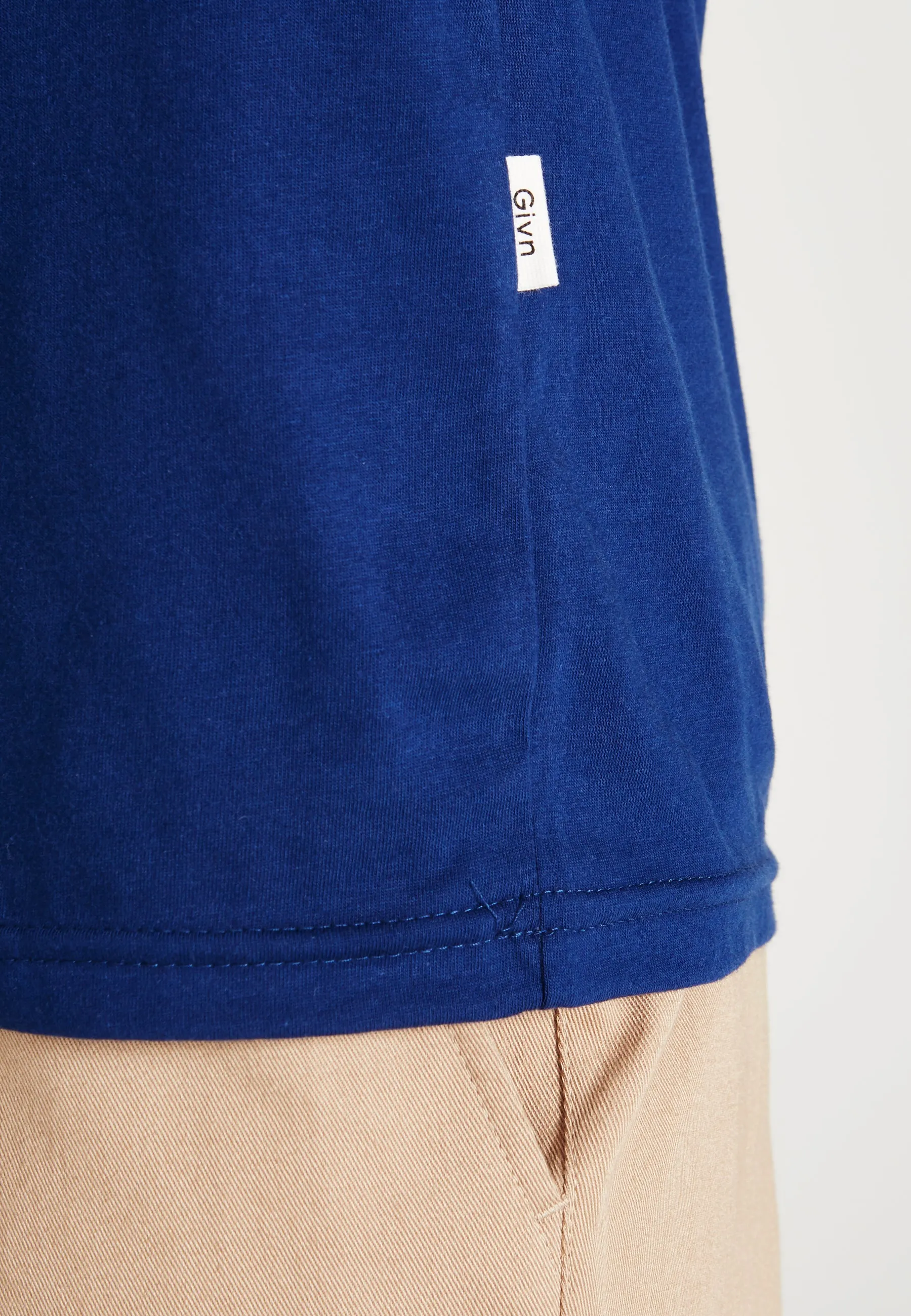COLBY organic cotton t-shirt - Navy Blue Givn Berlin