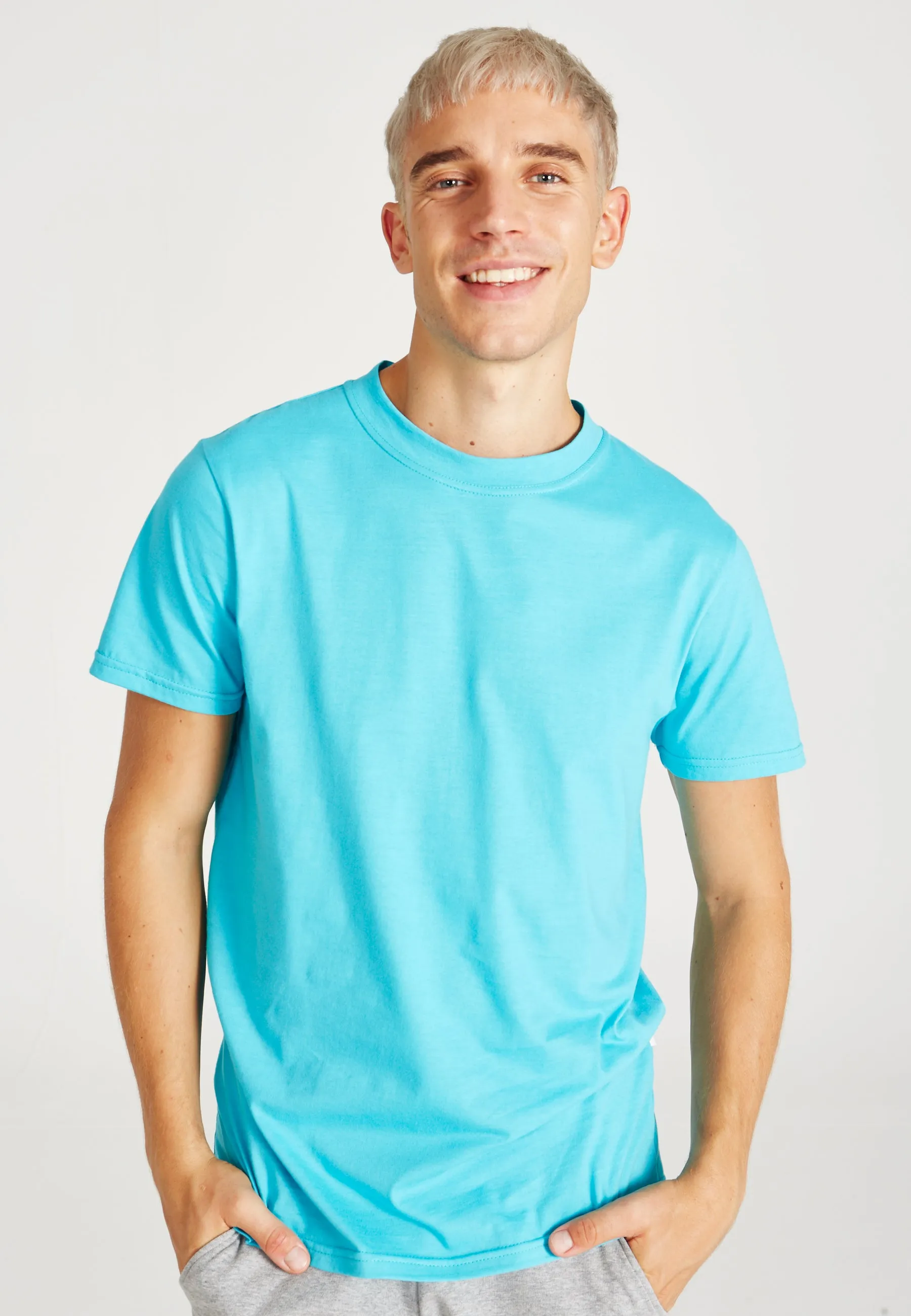COLBY organic cotton t-shirt - Scuba Blue Givn Berlin