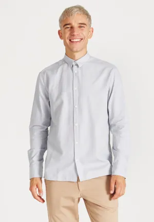 Cotton shirt KENT - Light Grey Givn Berlin
