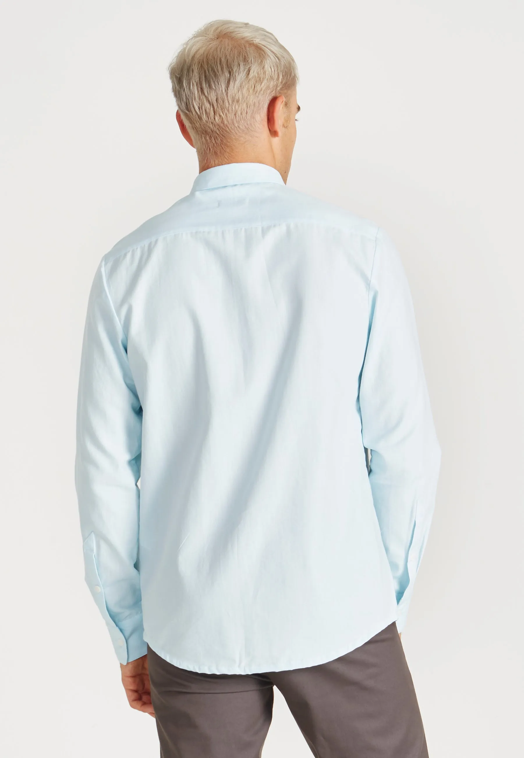 Cotton shirt KENT - Light Mint Givn Berlin