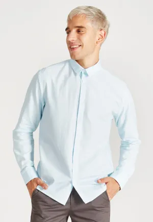 Cotton shirt KENT - Light Mint Givn Berlin