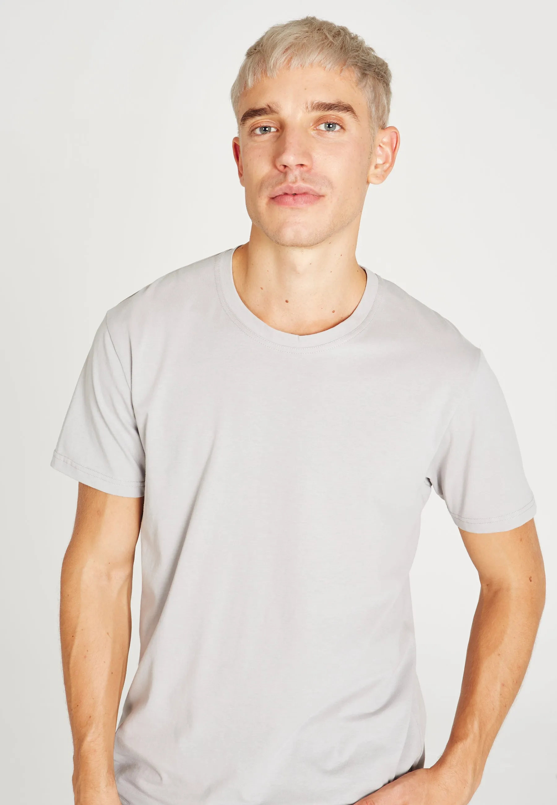 Cotton T-shirt COLBY - Granite Grey Givn Berlin