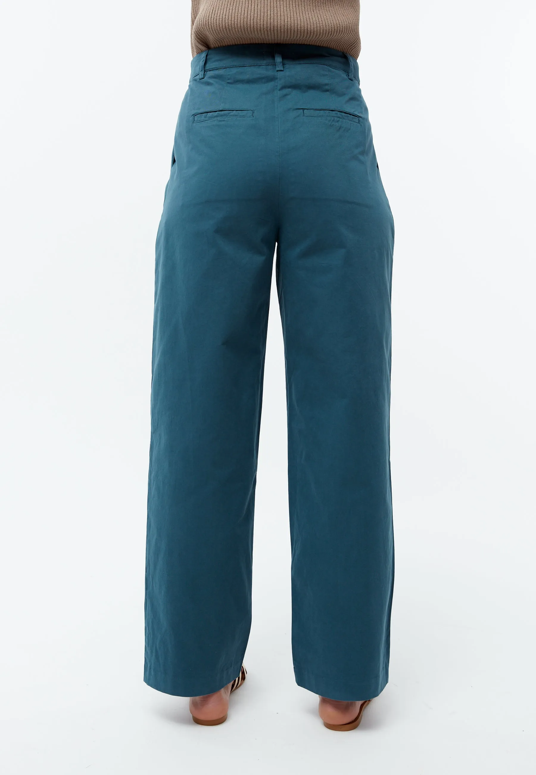 Elegant trousers GBLIZZY out of organic cotton twill Givn Berlin
