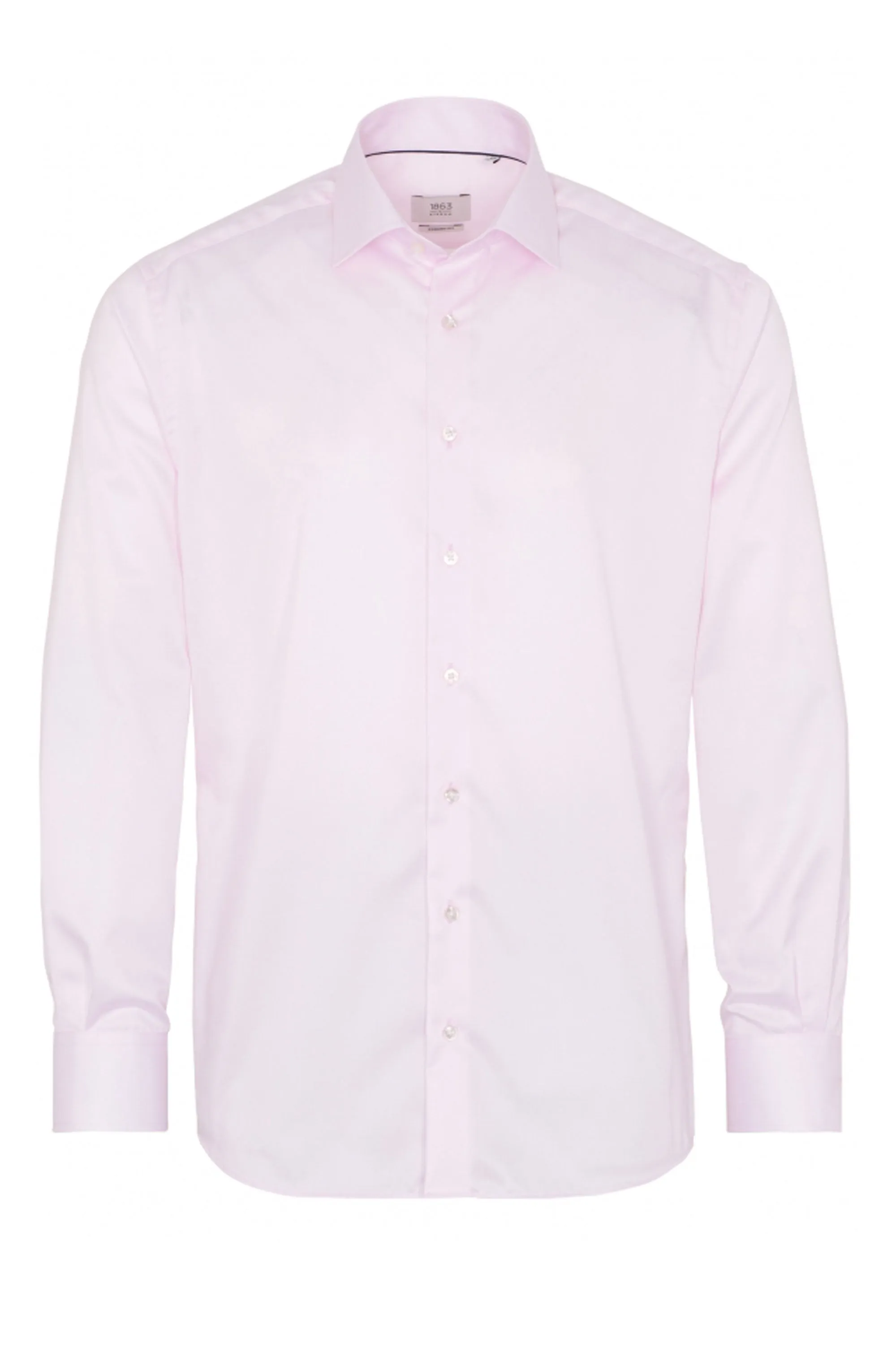Eterna Modern Fit Long Sleeved Shirt Pink