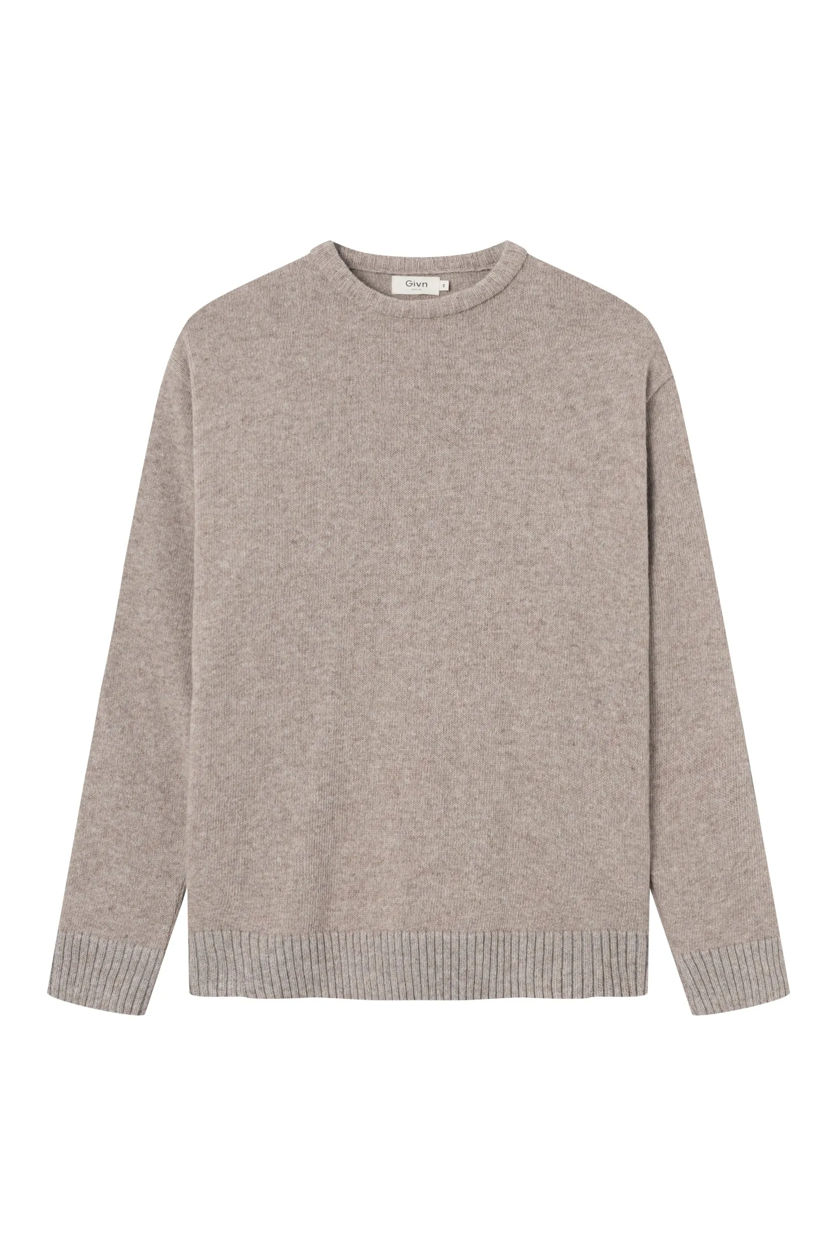 ETHAN knitted sweater made from recycled wool - beige Givn Berlin
