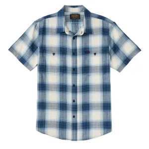 Filson Short Sleeve Chambray Shirt Indigo Plaid