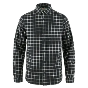 Fjallraven Ovik Flannel Shirt Dark Navy / Chalk White